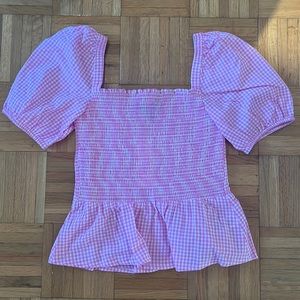 NWT French Connection Smocked Top